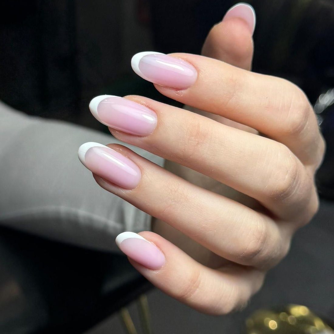 Manicure french wykonany w Aesthetic Room